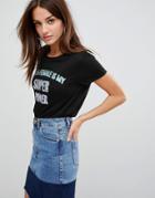 Sugar Dust Super Power T-shirt - Gray