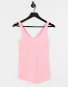 Under Armour Training Knockout Tank In Pink