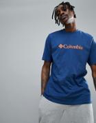 Columbia Basic Logo T-shirt In Navy - Navy