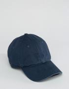 Carhartt Wip Cap Script Logo - Navy