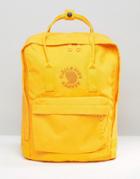 Fjallraven Re- Kanken 16l Backpack In Yellow - Yellow
