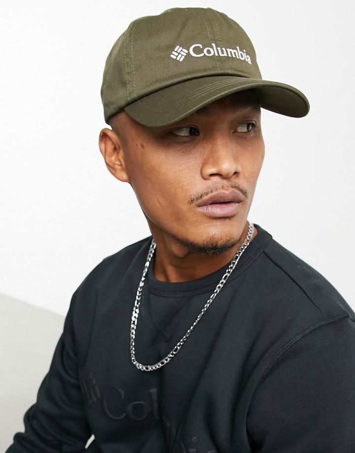 Columbia Roc Ii Cap In Khaki-green