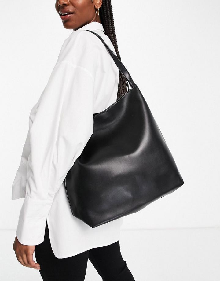 Truffle Collection Shoulder Bag In Black