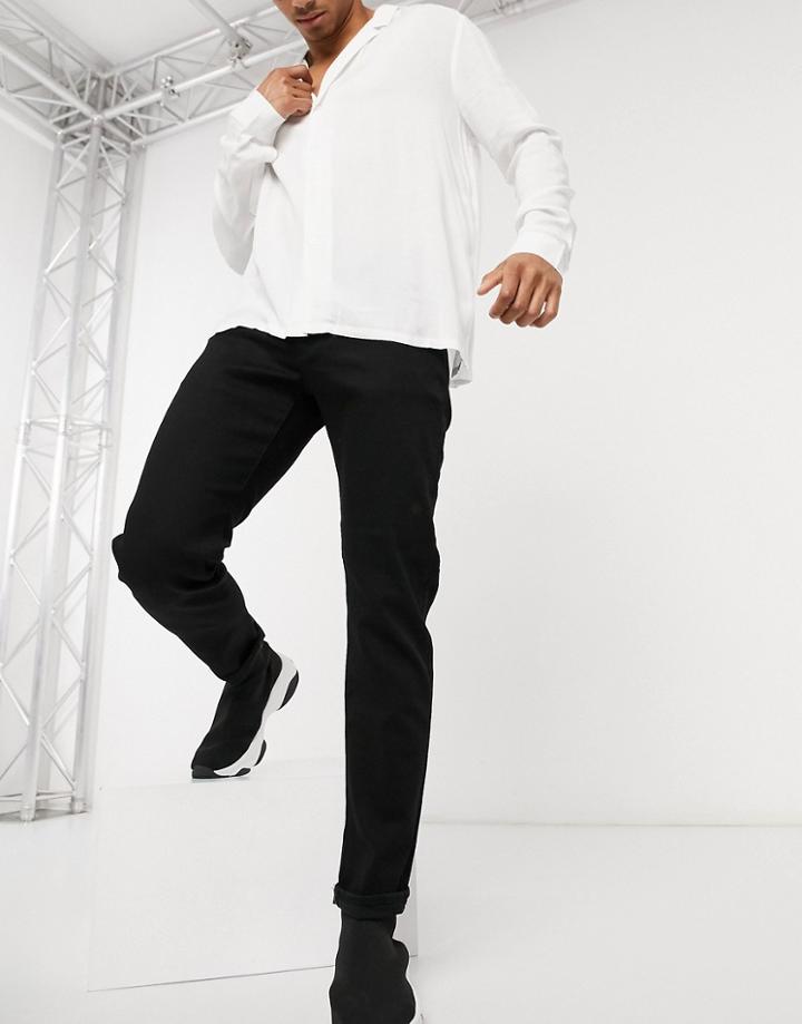 G-star 3301 Slim Fit Jeans In Black