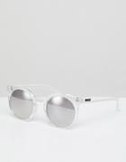 Quay Australia Clear Lens Cat Eye Sunglasses - Clear