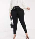 Vero Moda Curve Skinny Jean In Black