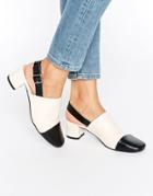 Asos Oberon Sling Back Shoes - Beige