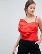 Coast Flavia Crop Top - Red