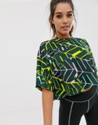 Puma Training Cosmic Printed Crop T-shirt - Multi