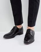 Aldo Lauriano Derby Leather Shoes In Black - Black