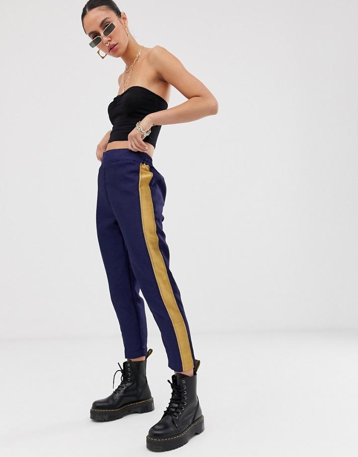 Nesavaali Matching Pants Set-navy