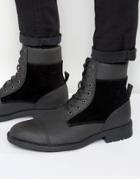 D-struct Fleece Lined Boots - Black