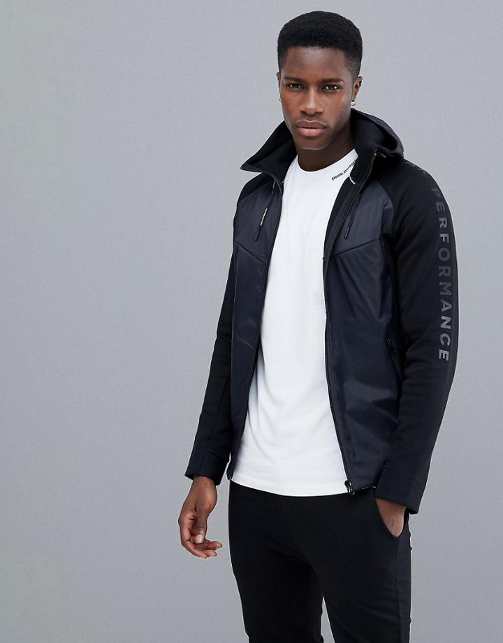 Peak Performance Tech Storm Jacket In Black - Black