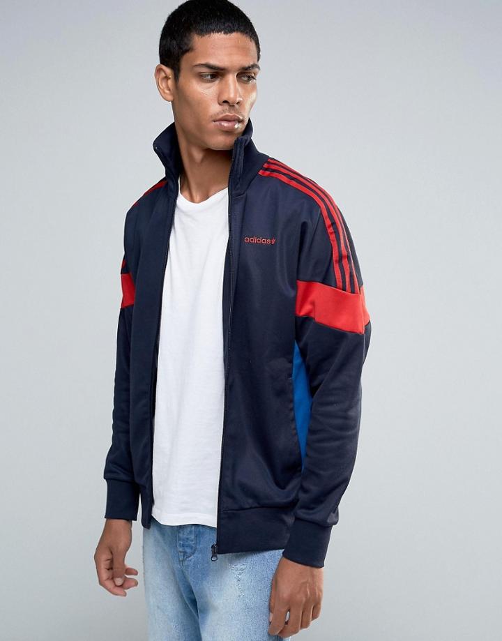 Adidas Originals Clr84 Tracksuit Top Az0279 - Blue