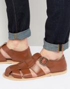 Dead Vintage Gladtiator Sandals - Tan