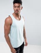 Threadbare Basic Tank - Blue