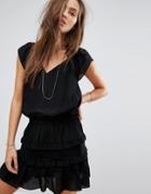 Ba & Sh Tiered Dress - Black
