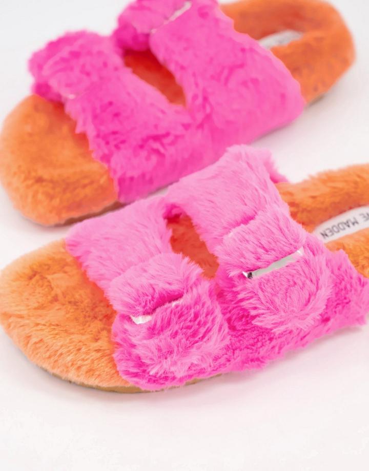 Steve Madden Around Buckled Slipper In Multi