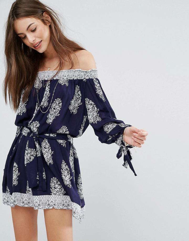 Faithfull Mali Dress - Blue