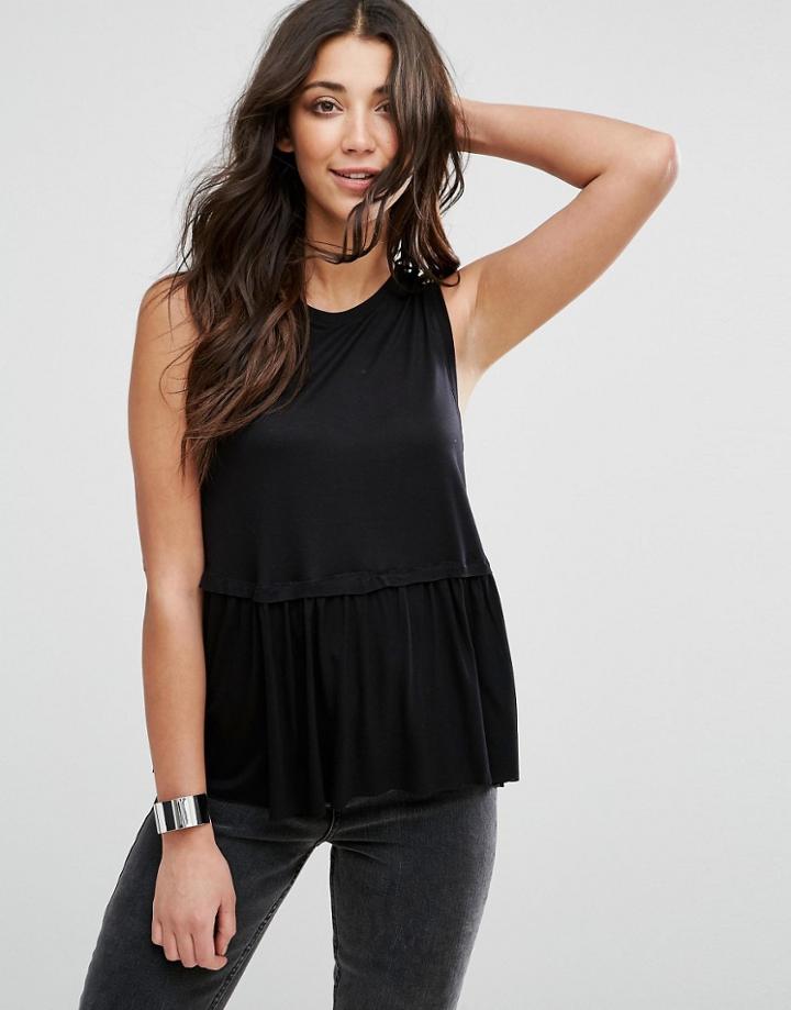 Brave Soul Tank Top - Black