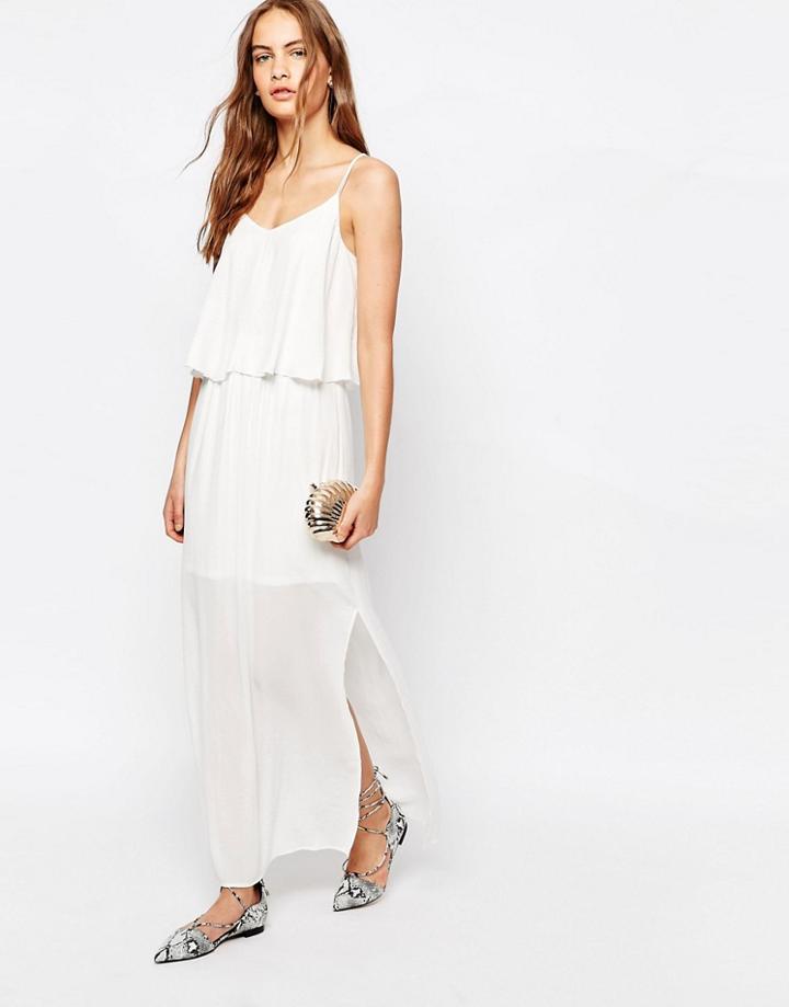 Only Strappy Back Maxi Dress - Cloud Dancer