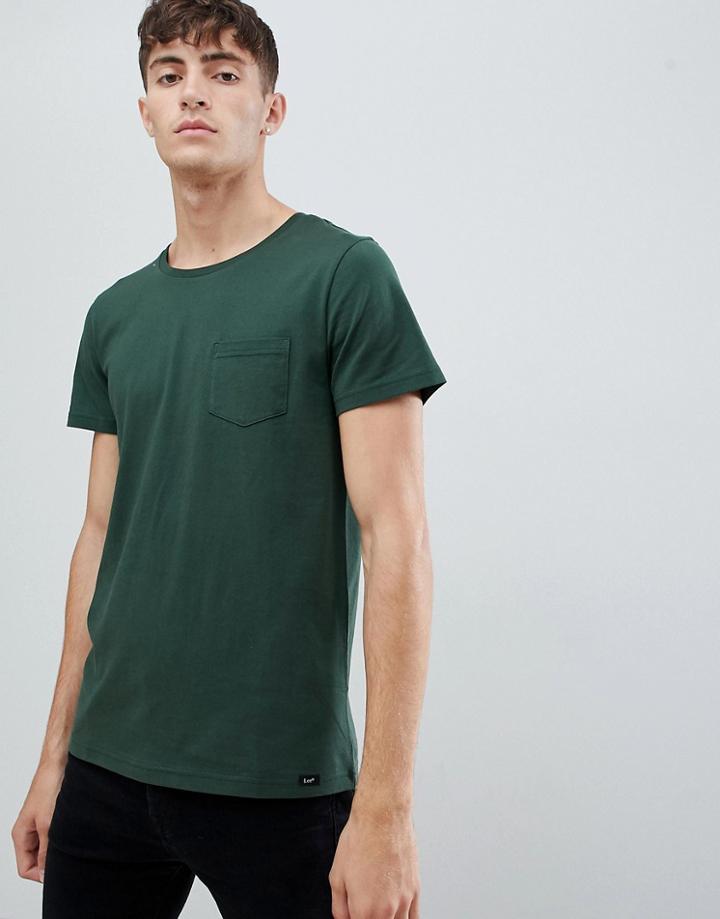 Lee Jeans Pocket T-shirt - Green