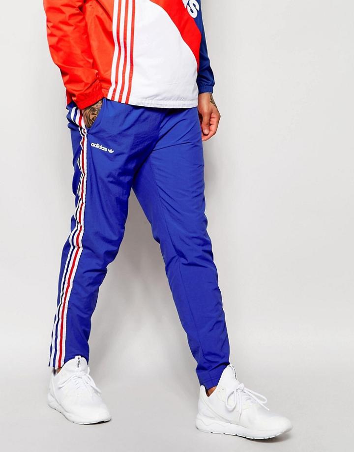 Adidas Originals Tricolour Joggers Aj7325 - Blue