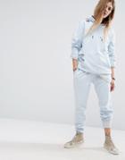 Criminal Damage Joggers With Distressing Co-ord - Blue