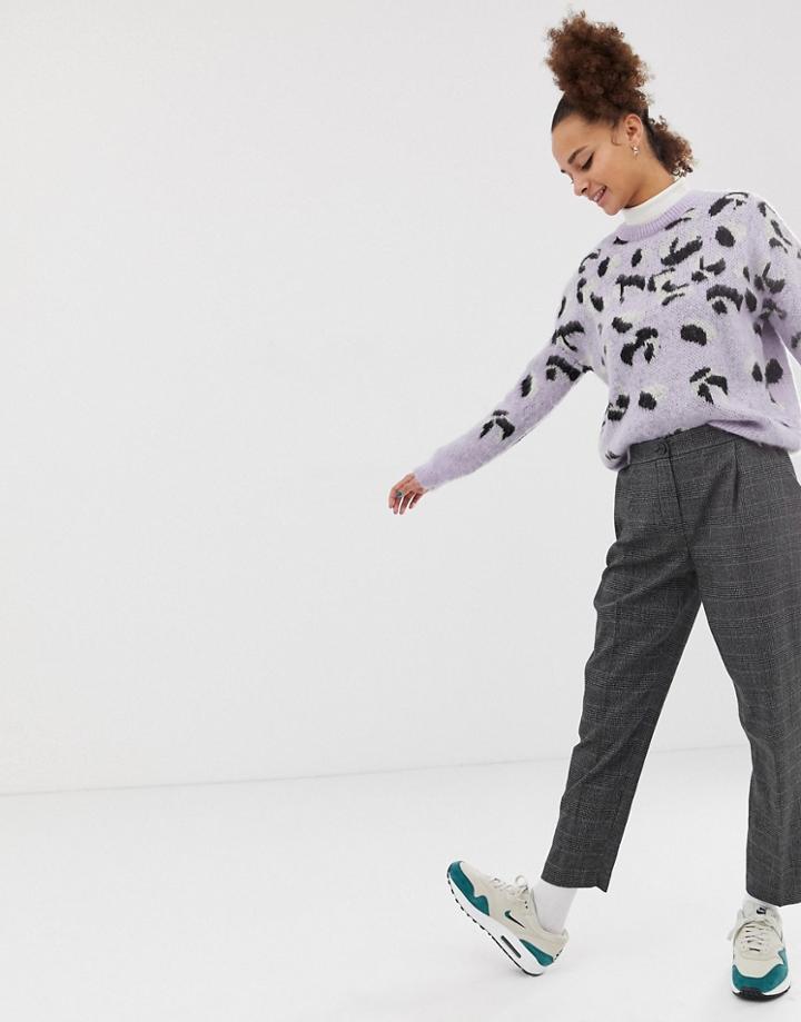 New Look Tailored Pull On Pants In Gray - Gray