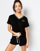 New Look California Tee - Black