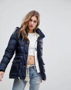 Abercrombie & Fitch Core Padded Jacket - Navy