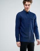 Tommy Hilfiger Denim Textured Denim Shirt - Blue