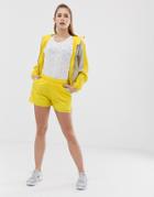 Asos 4505 Running Short In Stone And Yellow