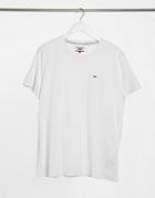 Tommy Jeans Crew Neck T-shirt In White