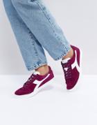 Diadora B.original Sneakers In Burgundy - Red