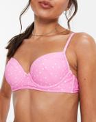 Nobody's Child Bikini In Pink Spot