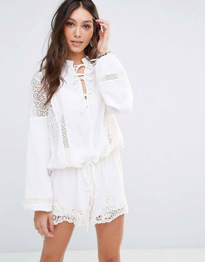Tularosa Farrah Blouse - White