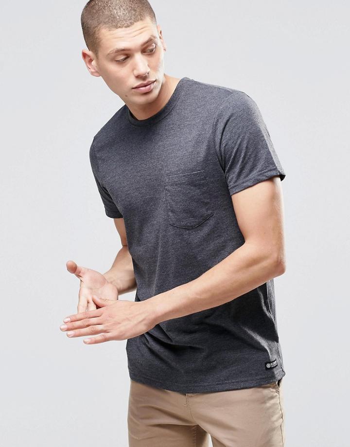 Element One Pocket T-shirt Charcoal Heather - Gray