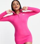 The North Face 100 Glacier Fleece Dress In Pink Exclusive To Asos
