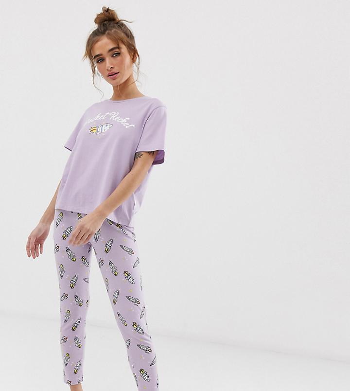 Asos Design Petite Pocket Rocket Legging Set - Multi