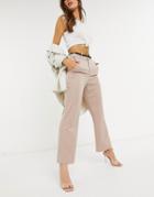 Fashion Union Wide Leg Pant Co-ord-neutral