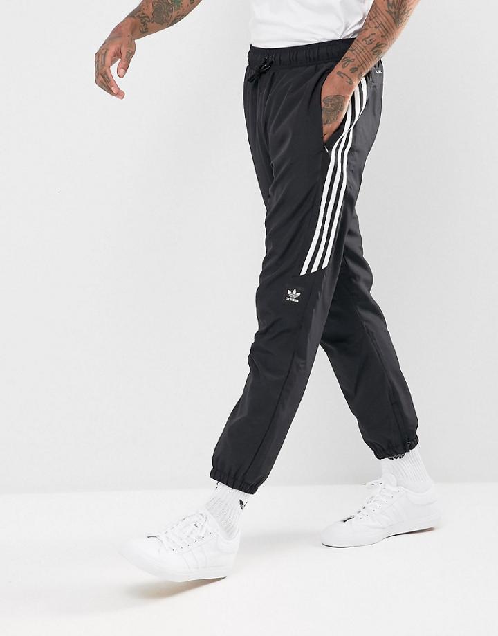 Adidas Skateboarding Classic Joggers In Black Br4009 - Black