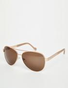 Vero Moda Aviator Sunglasses - Copper
