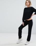 Wildfox Malibu Skinny Trackpants - Black