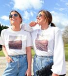 Labelrail X Collyer Twins Relaxed T-shirt With Sunflower Graphic Print-white