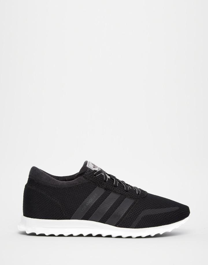 Adidas Originals Los Angeles Black/white Sneakers - Black