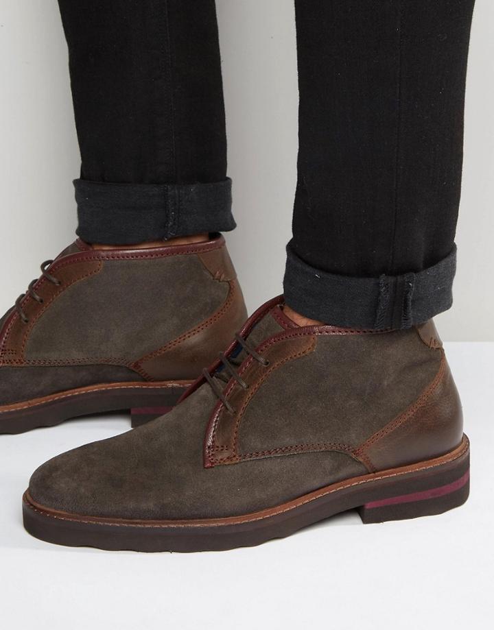 Rule London Suede Chukka Boots - Black