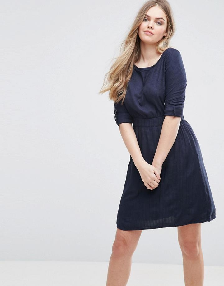 Vila Skater Dress - Blue