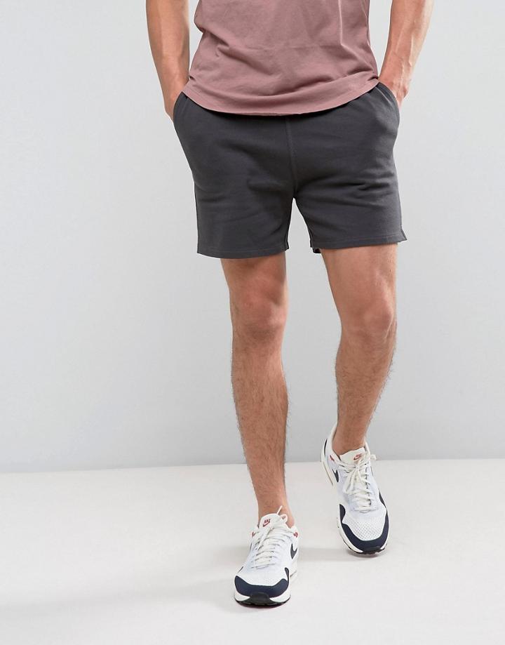 Asos Jersey Short In Black - Black