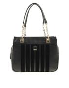 Aubrey Crofton Leather Underarm Bag - Black